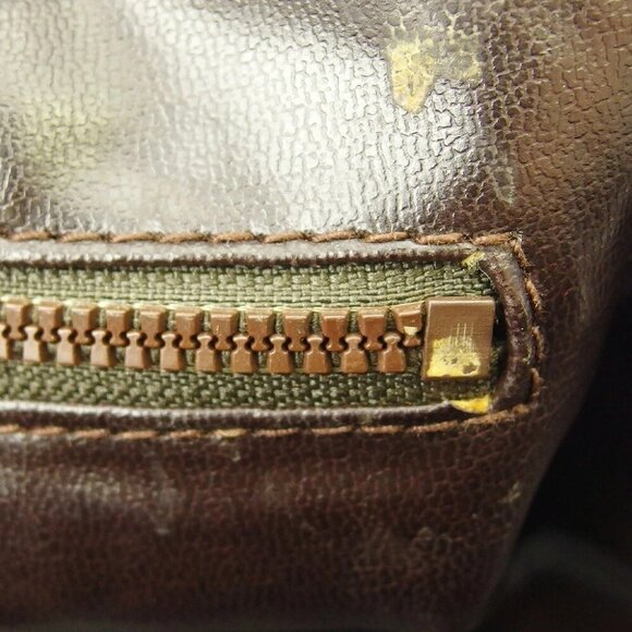 CELINE Handbag Brown beige gold Women Authentic secondhand - Picture 7 of 8